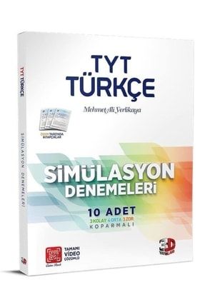 Tyt Türkçe Simülasyon Denemeleri Yeni 2022 PTR9786051944074