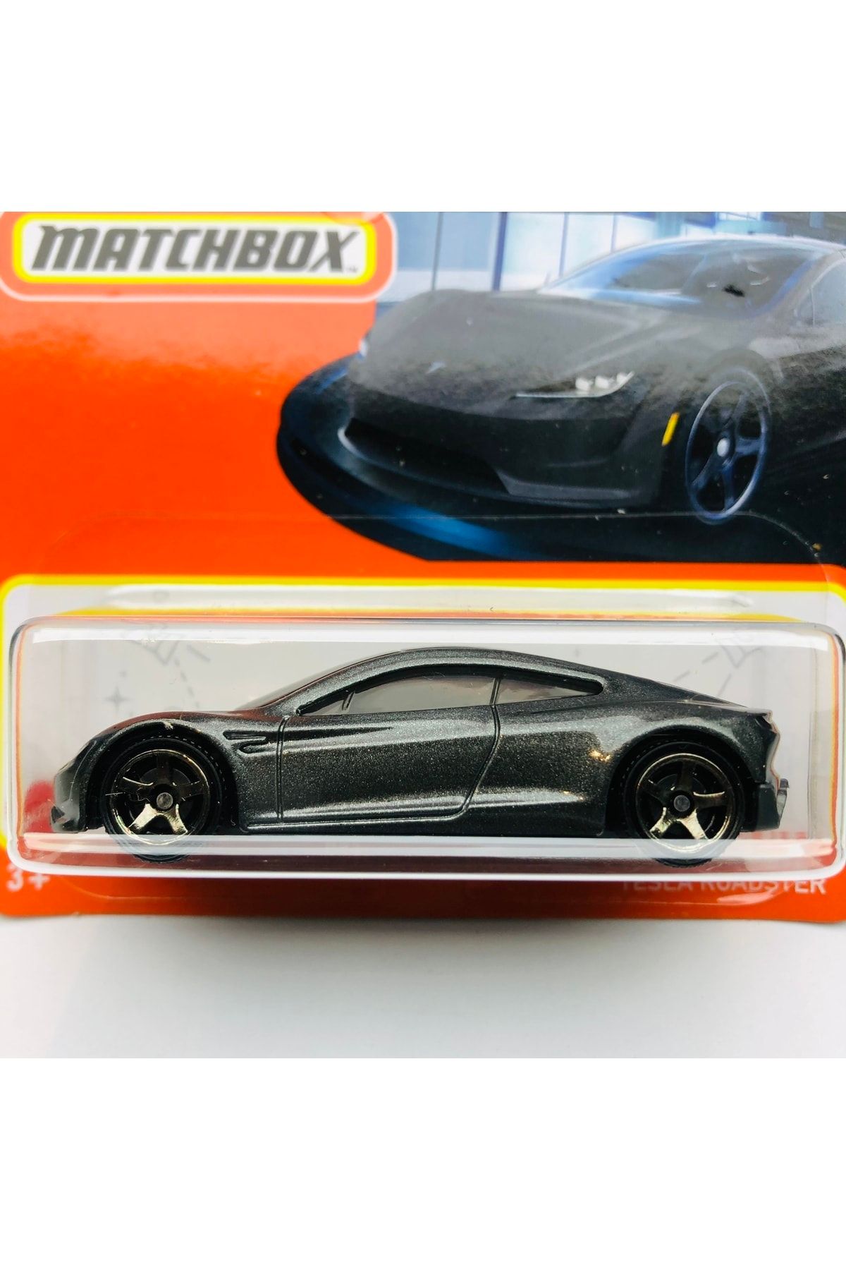 ماکت کلکسیونی تسلا رودستر Matchbox