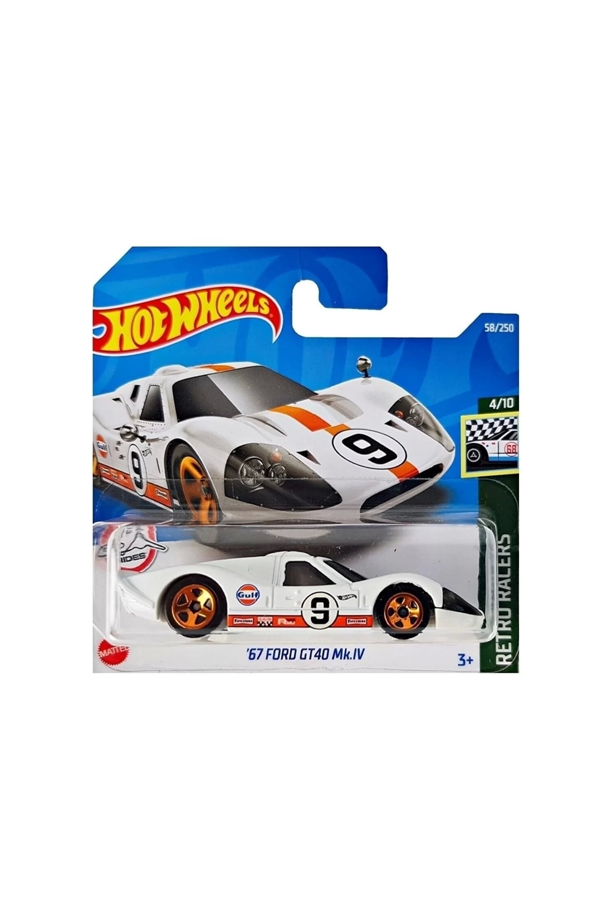 HOT WHEELS Tekli Arabalar 67 Ford Gt40 Mk.ıv Hcw67 - Fiyatı, Yorumları