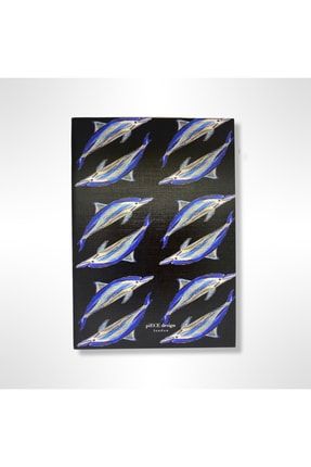 Cheerful Dolphins Defter 010