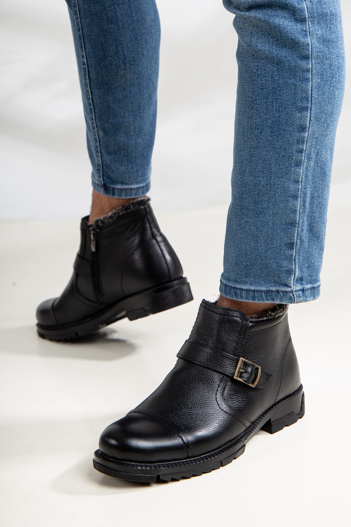 بوت مردانه مشکی Genel Markalar | 5010 اورجینال - تصویر 2