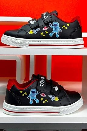 - Space-x Model Siyah Unisex Çocuk Sneaker Ayakkabı SPACE-X
