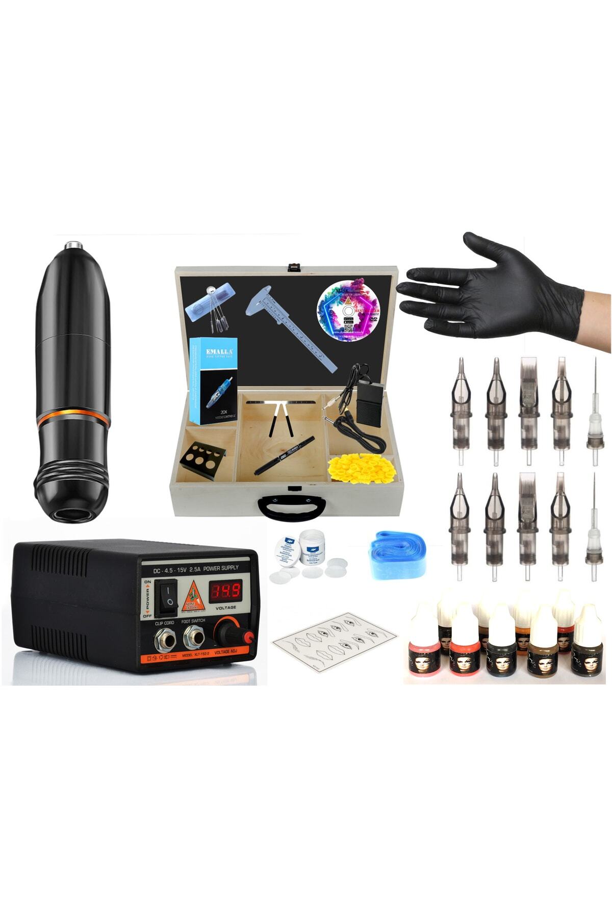 Xl-5340a Çantalı Hybrıd Pen Kalıcı Makyaj Seti