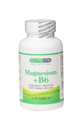 Nutrivita Magnesium(Magnezyum)+b6 120 Tablet MAG+B6