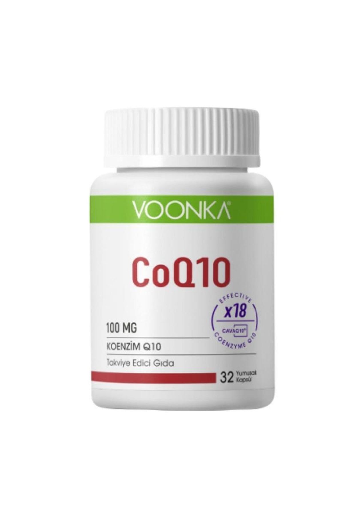 STD Voonka CoQ10 100 mg 32 Yumuşak Kapsül ( TEKLİDİR )