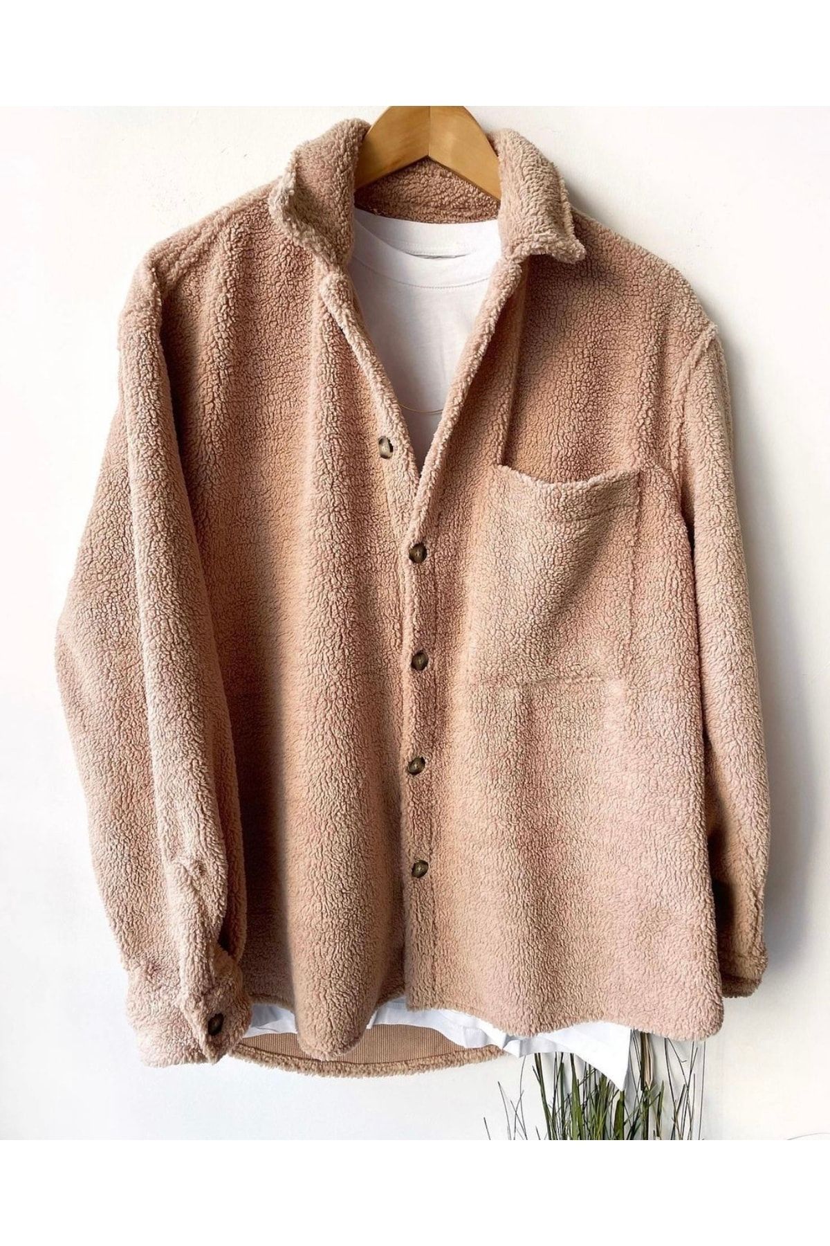 SuzzyGo Unisex Peluş Polar Gömlek
