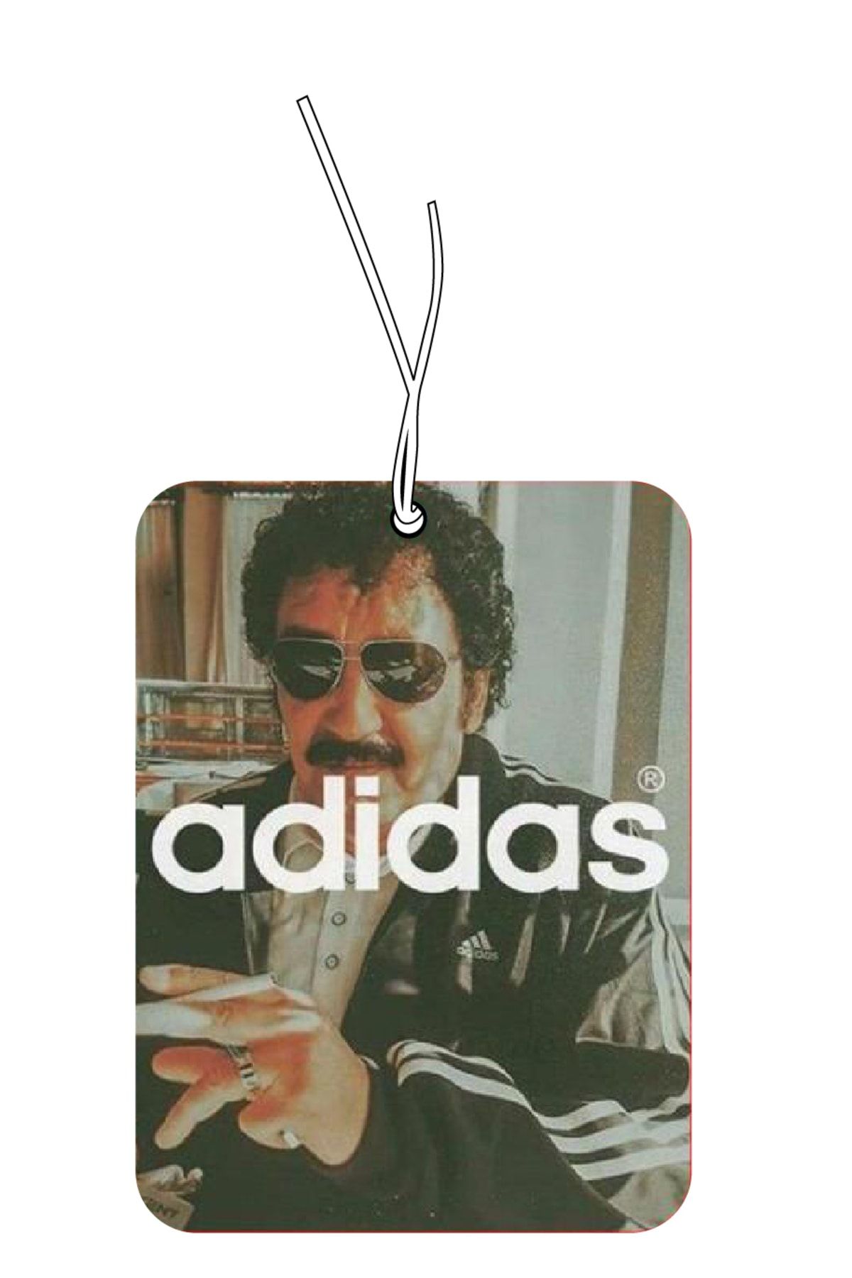 Duftpalm Müslüm Baba - Adidas Tasarımlı Cool Dekoratif Araç Kokusu Ve Aksesuarı