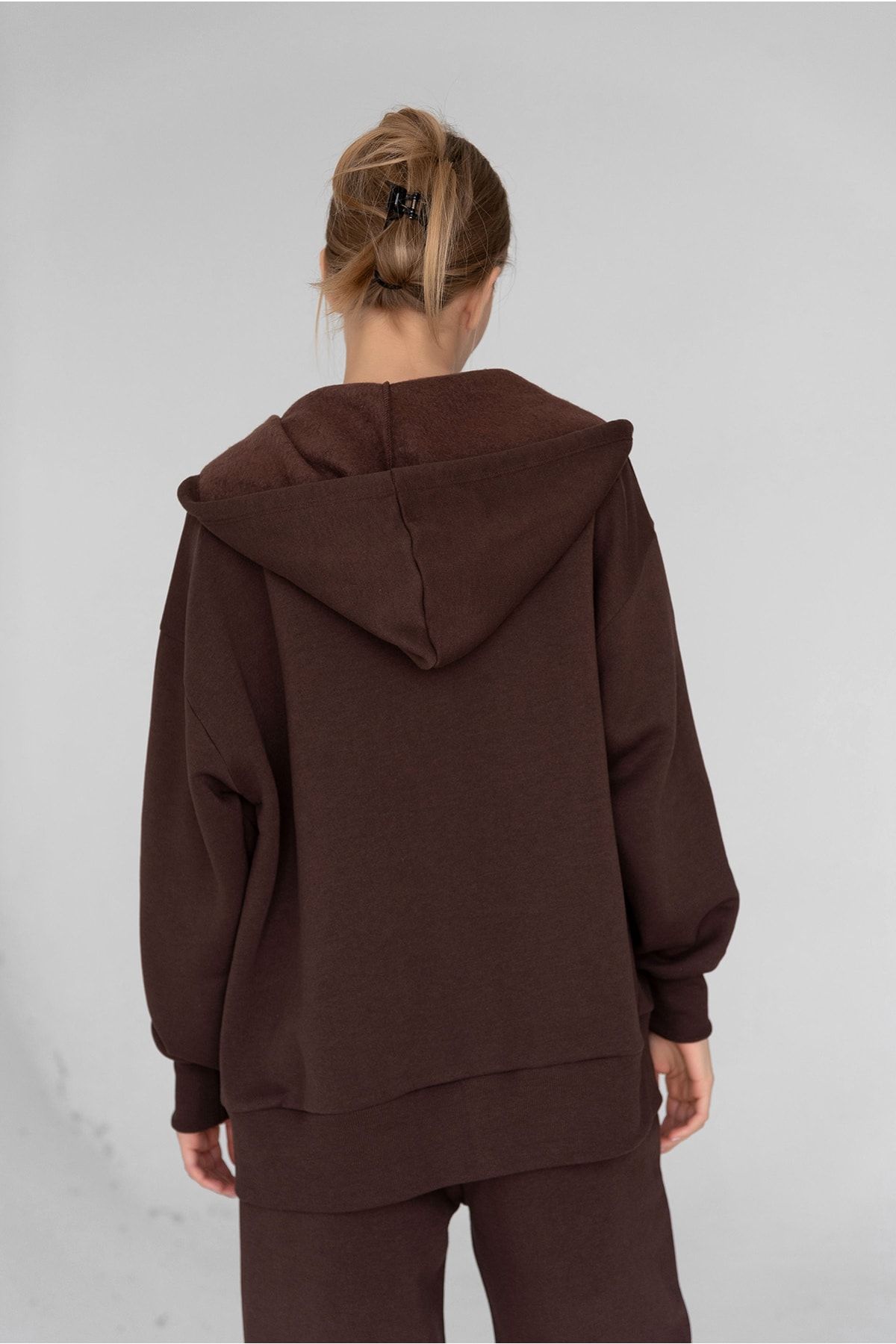 Dark brown shop hooded sweatshirt