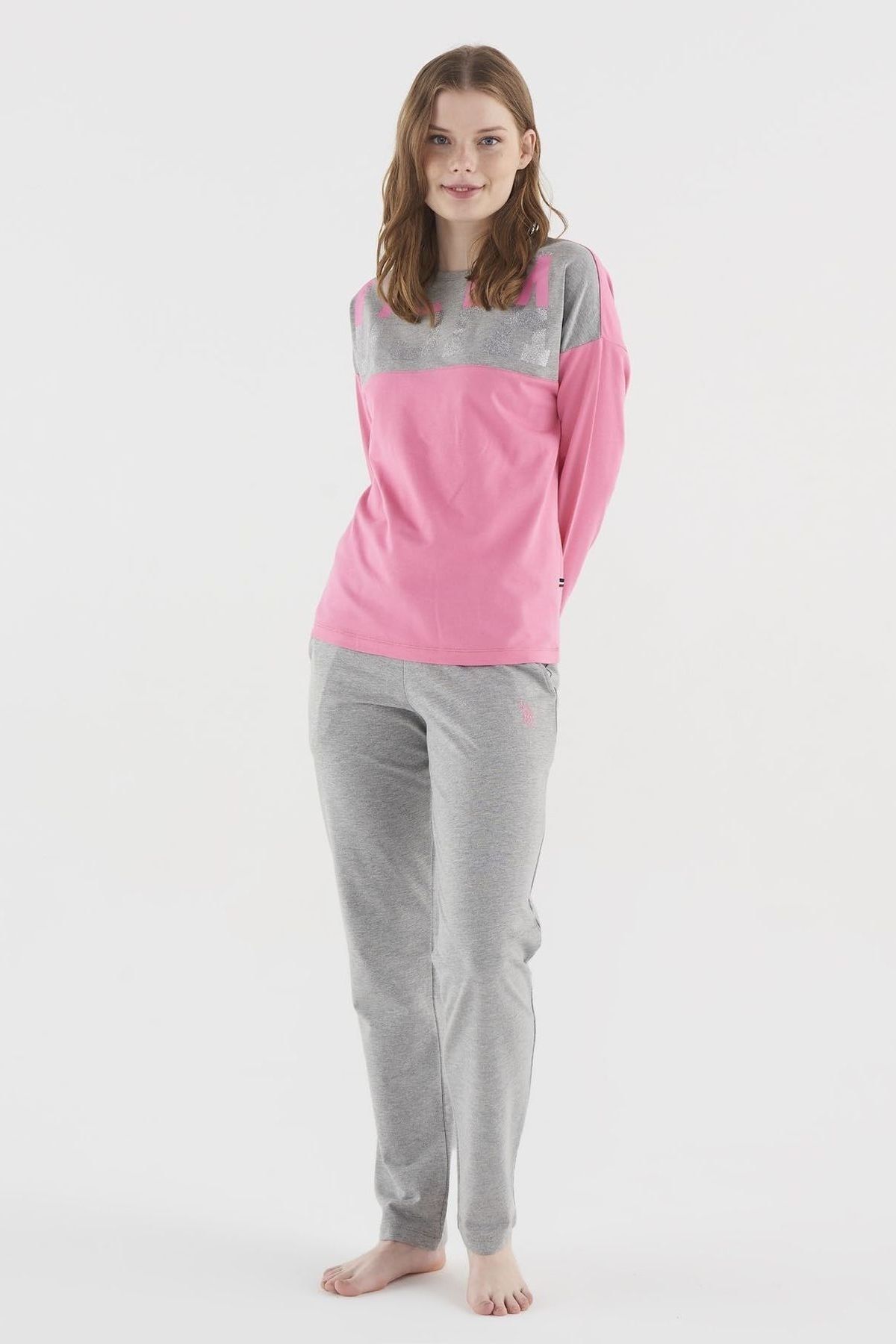 Women s pink polo clearance sweatsuit