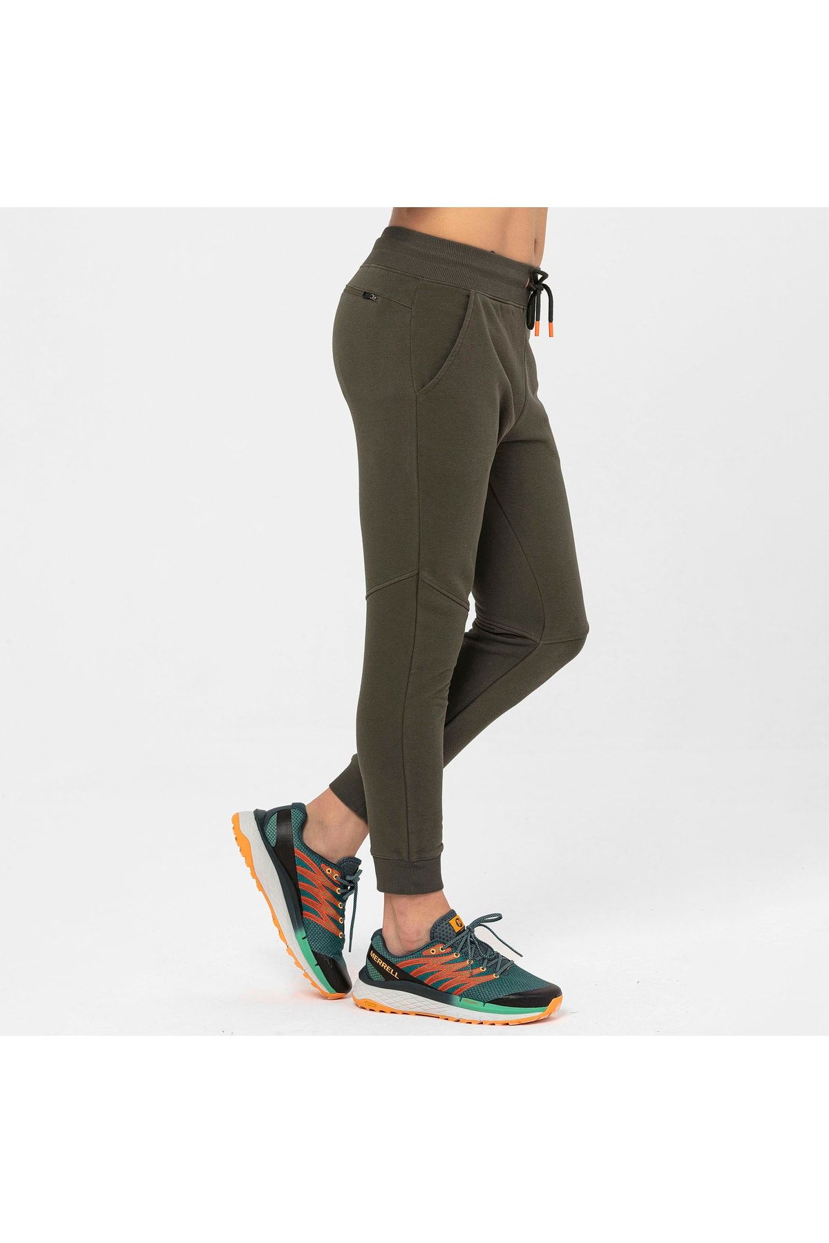 Merrell Sports Sweatpants Khaki Normal Waist Trendyol