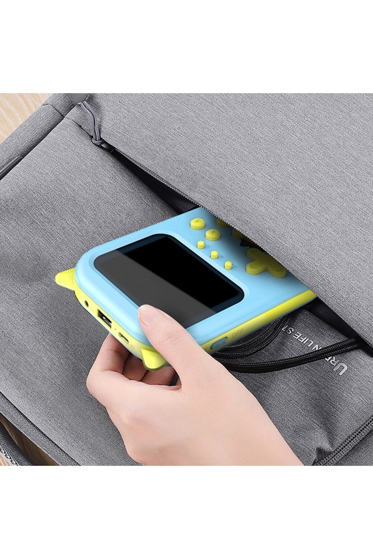 3.5 Inç Ekran 2 Oyuncu Taşınabilir Retro Nostaljik Gameboy & Gamebox Oyun Konsolu 6