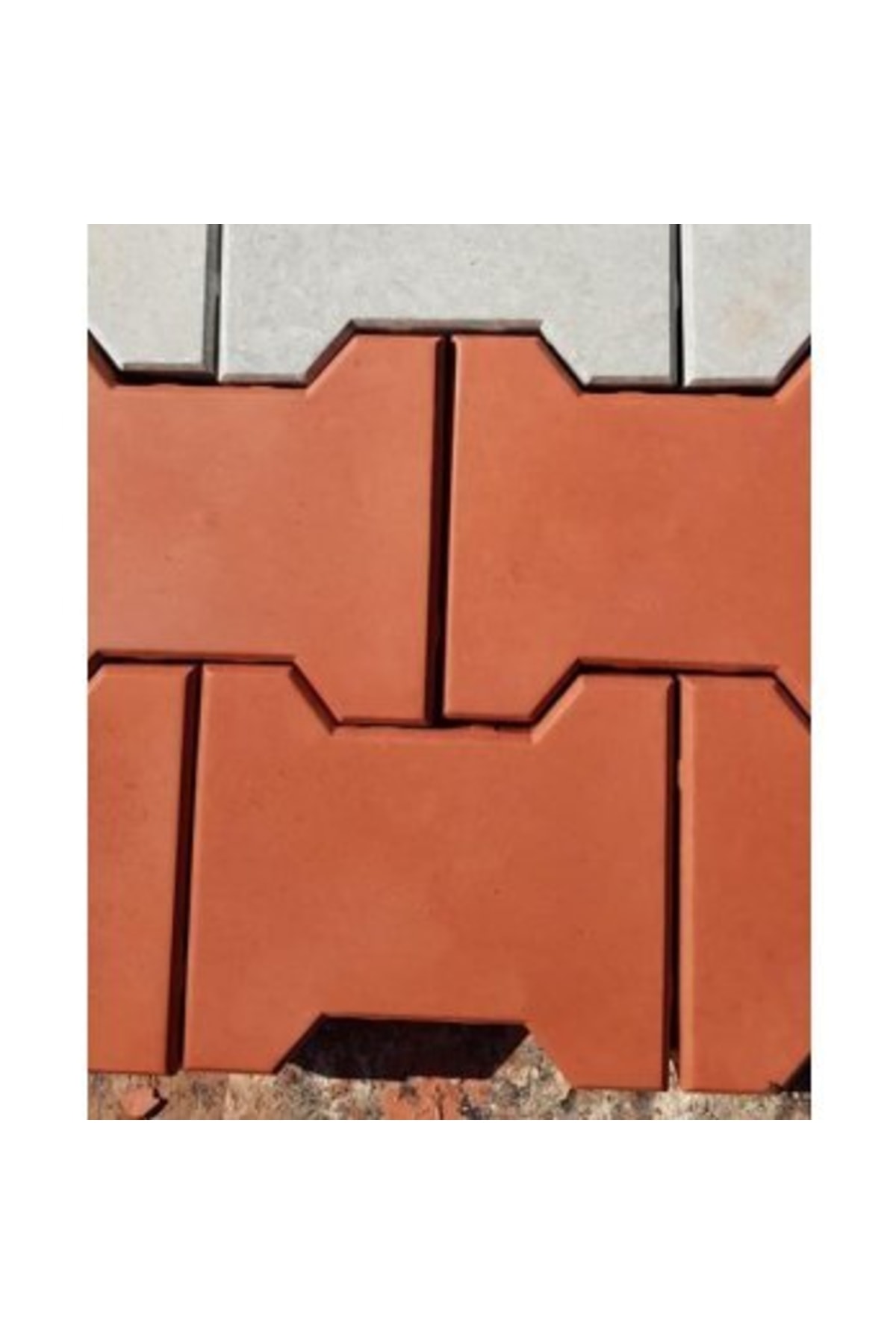 Plastik Parke Taşı Kalıbı Tekli Aşık Taşı 6 Cm (10 Adet) 2