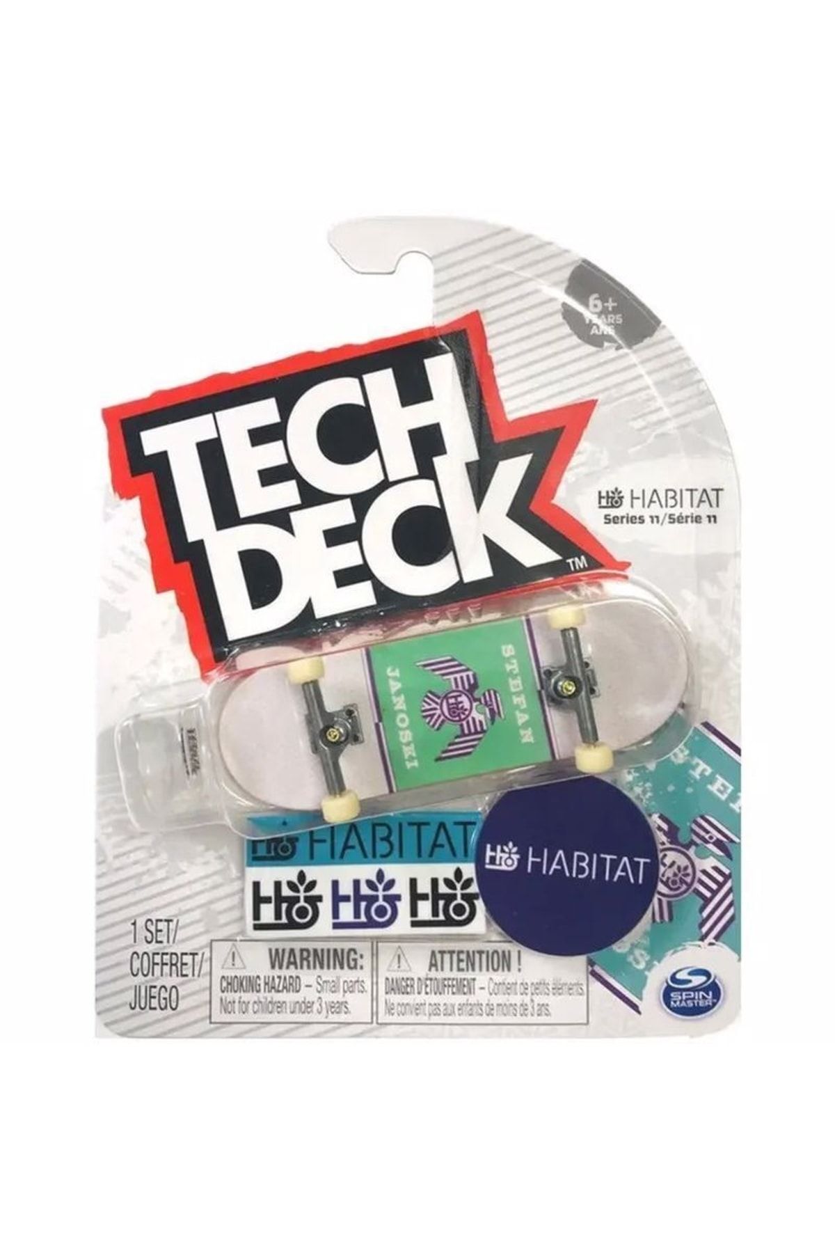 تخته بازی تک‌تایی 96mm برای کودکان | سرگرمی و آموزش در یک محصول  Tech Deck