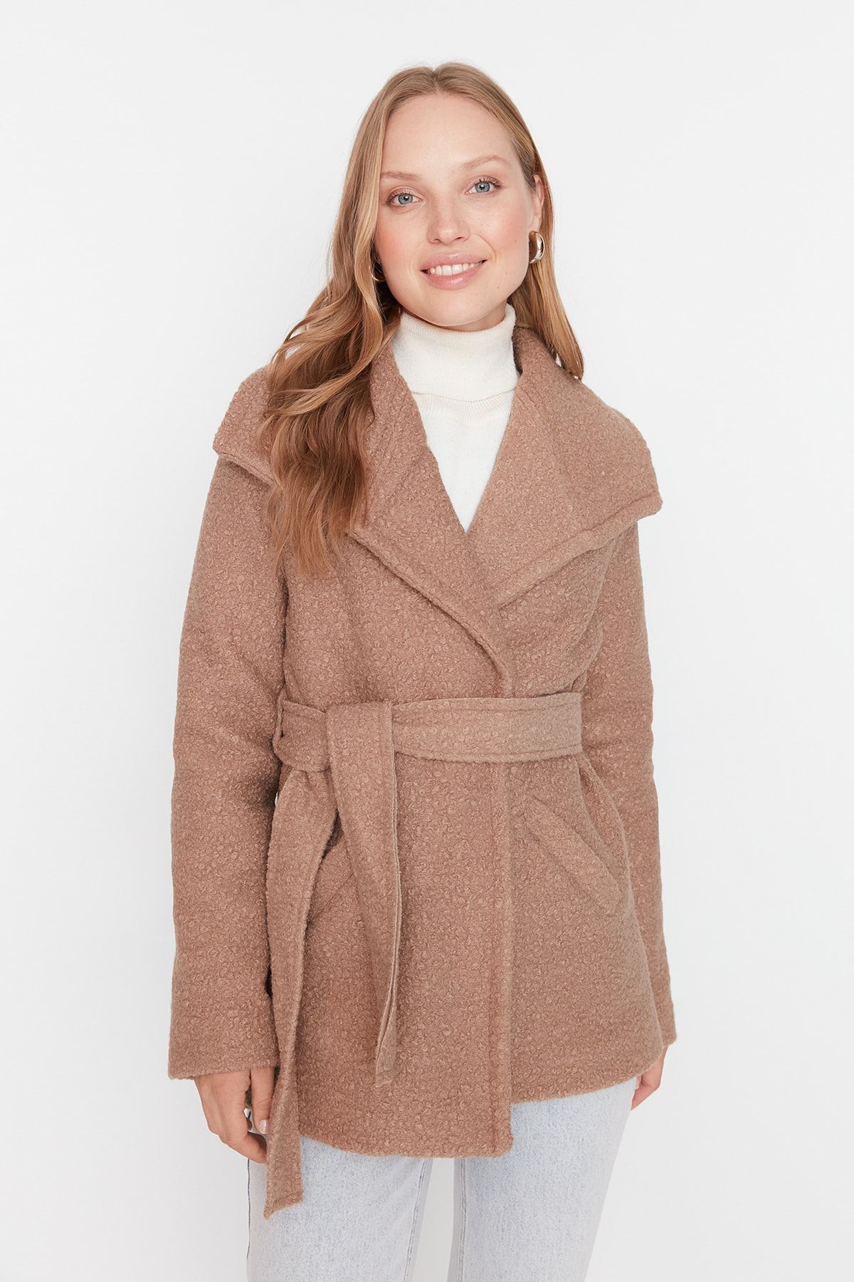 Babaton robbie store wool coat