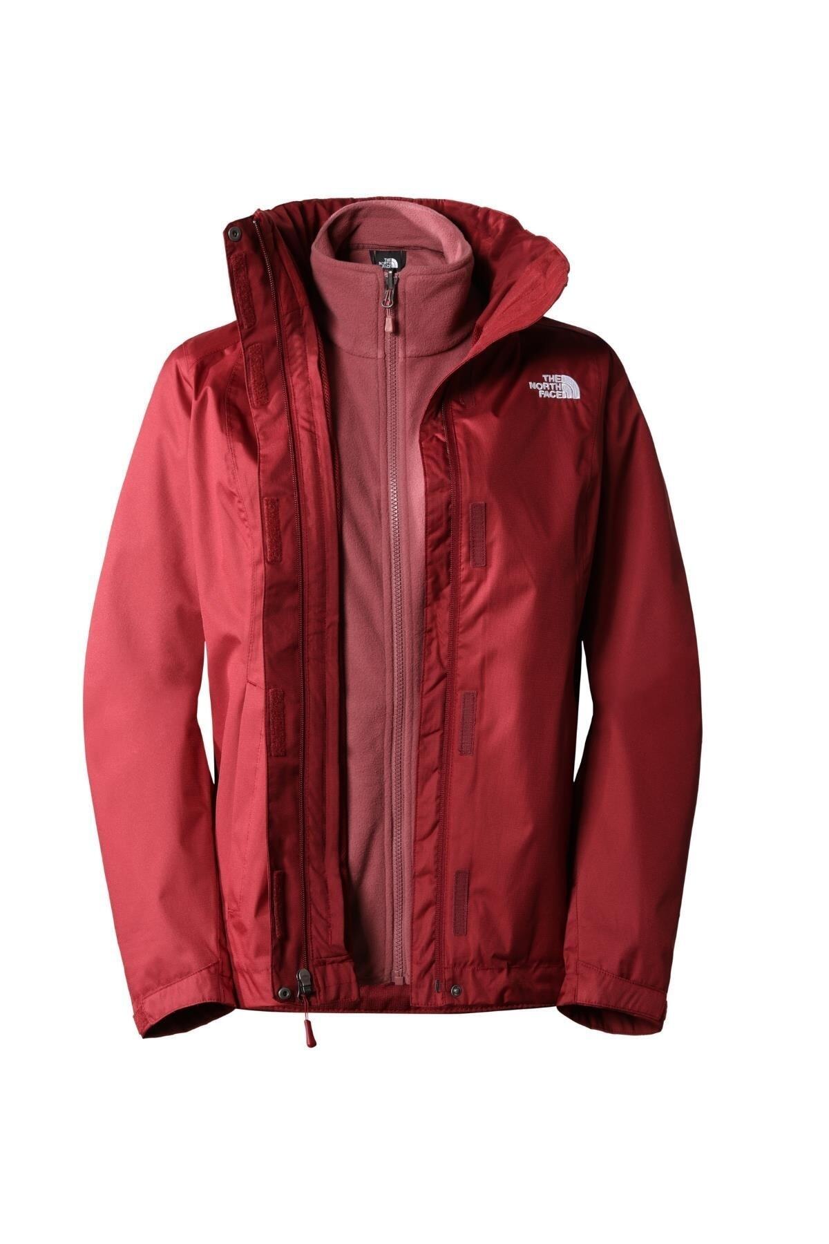 نورث فیس کت مردانه Evolve II Triclimate Claret Red