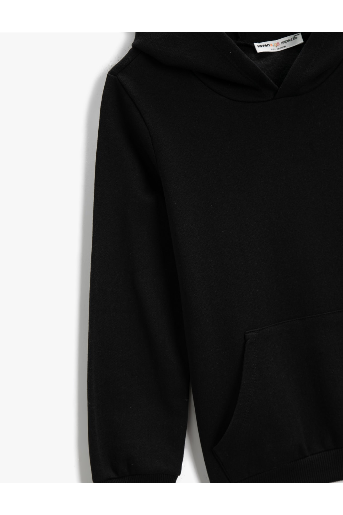 سویشرت پسرانه مشکی Koton | 23KY59000219 اورجینال - تصویر 3