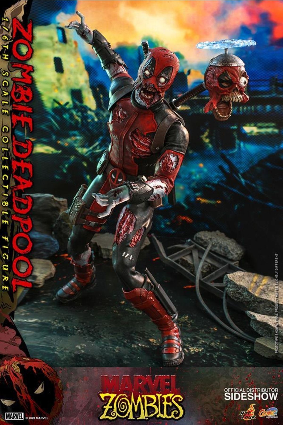 Hot Toys Zombie Deadpool Sixth Scale Figure 907337 Fiyat