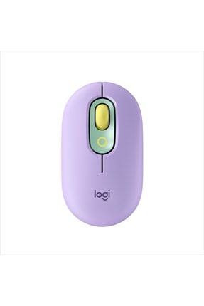 Pop Mouse Daydream Emoji Tuşlu Sessiz Kablosuz Mouse - Mint&lila 910-006548