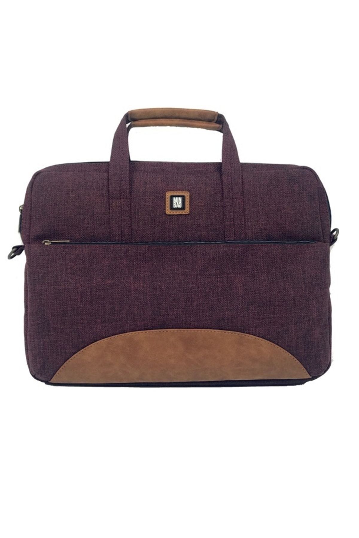Burgundy shop laptop bag