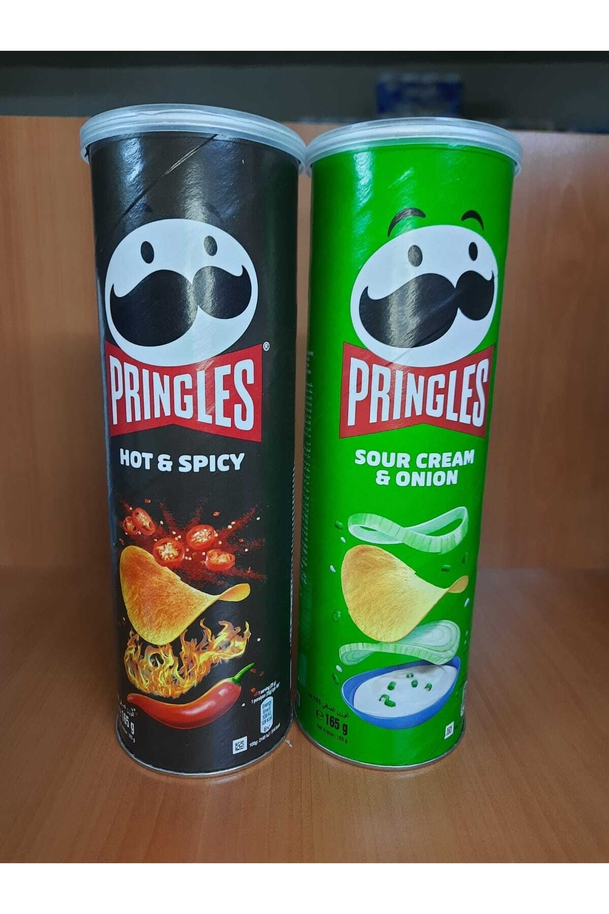 Genel Markalar Prıngles 2 Li 165gr Hot & Spıcy Sour Cream & Onıon