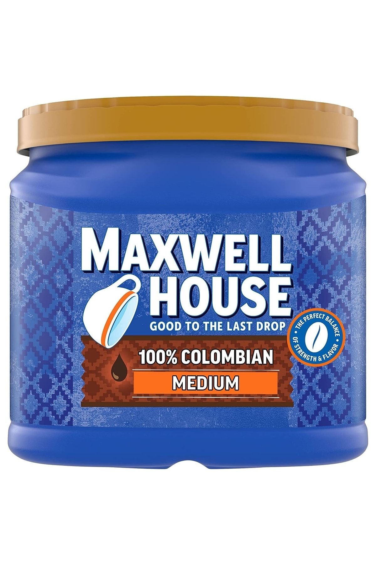Maxwell House Medium Roast 100% Colombian Ground Coffee, 24.5 Oz.