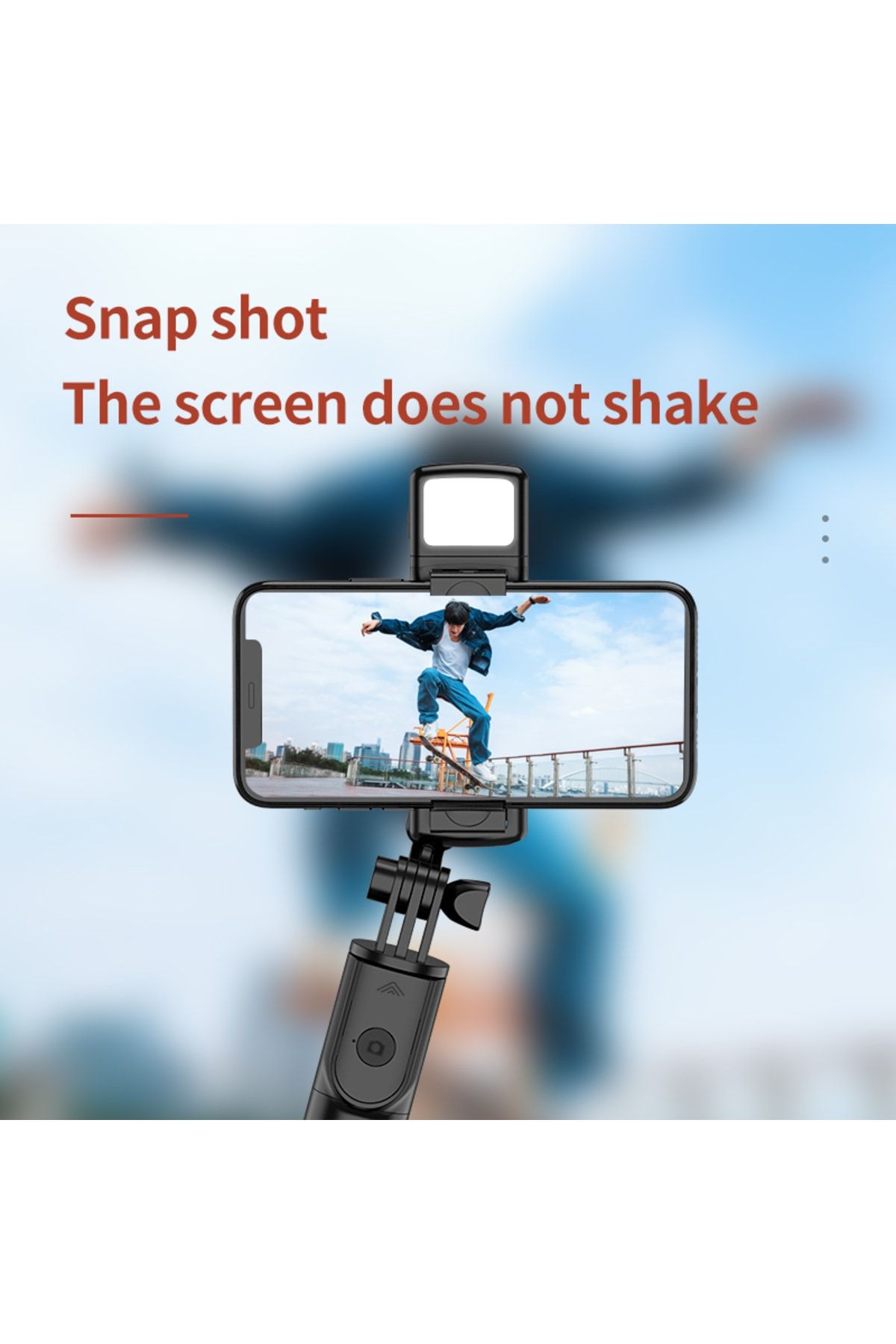 Led Işıklı Selfie Çubuğu Bluetooth Kumandalı Kablosuz Tripot Selfie Monopod Selfie Stick