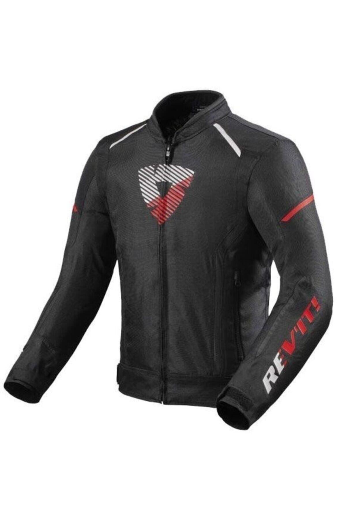 Revit Sprint H20 Motosiklet Montu M Beden Siyah Neon Kırmızı