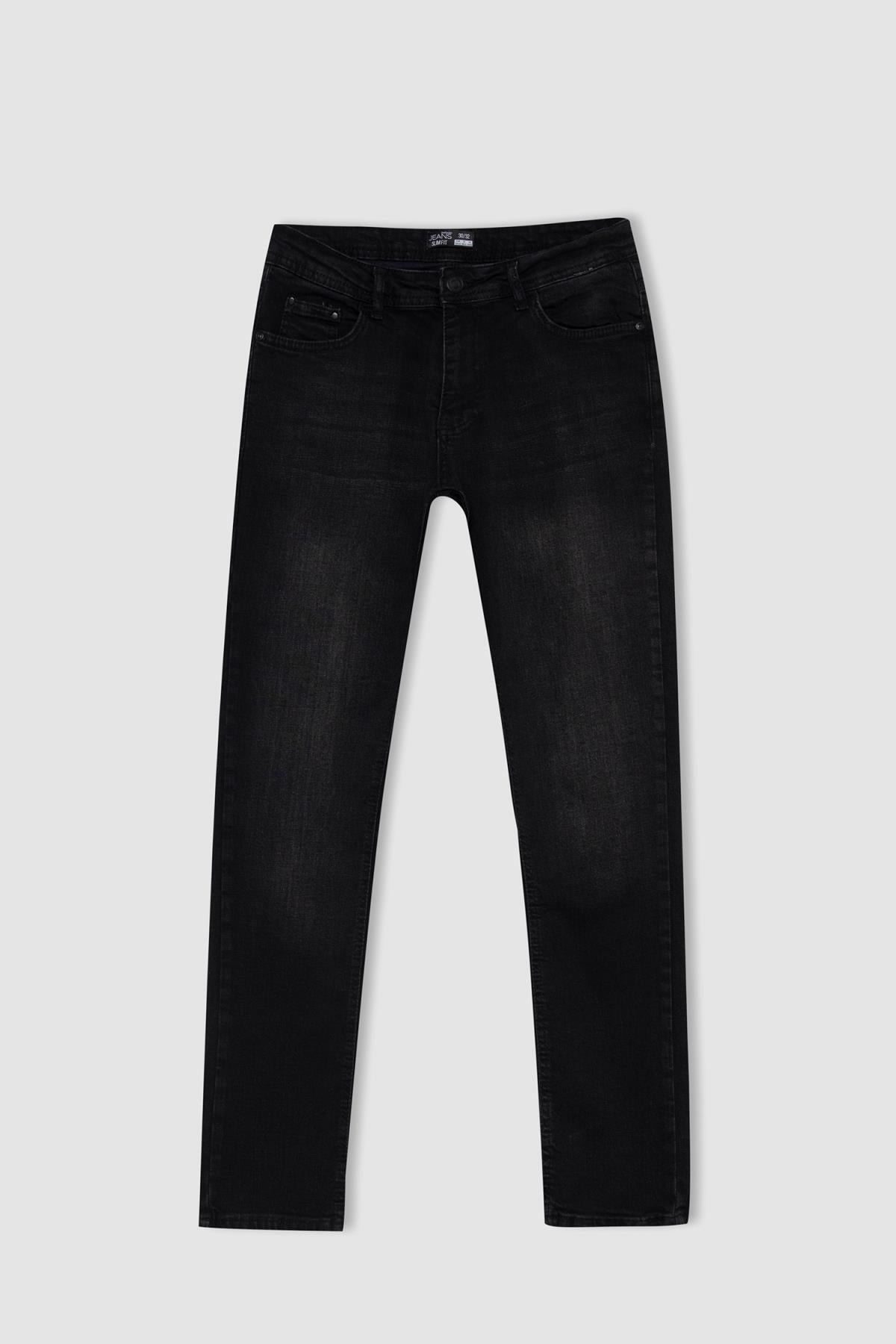 شلوار جین مردانه راسته فاق نرمال | دفاکتو Defacto R8788AZ22AU - تصویر 7
