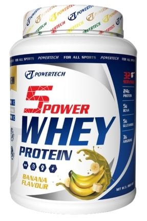 5power Whey Protein 960 Gr Muz Aromalı Protein Tozu POWERTECHWHEY1KGMUZ