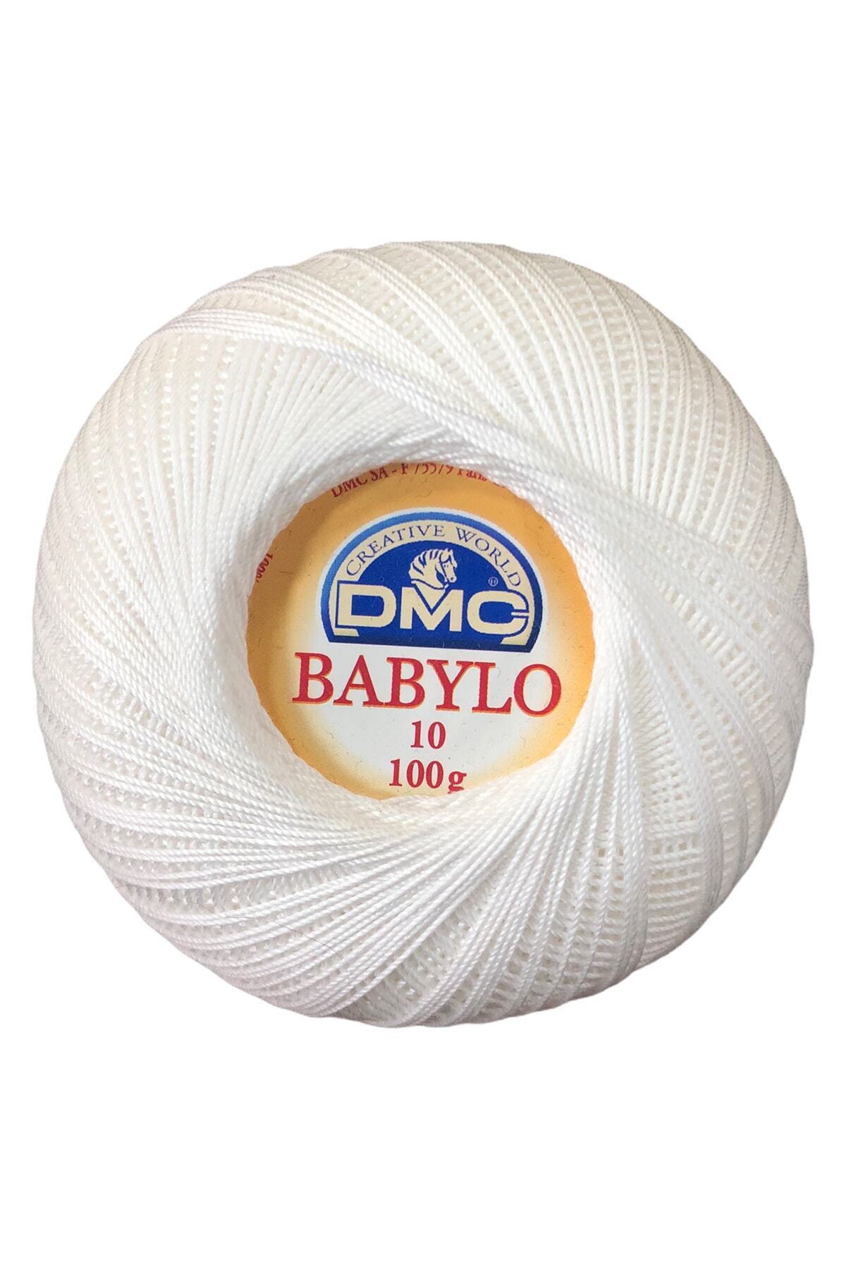 Dmc Beyaz Blanc Babylo Anglez İpi 100 gr No 10