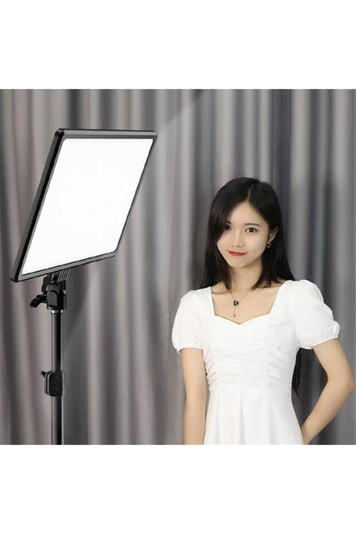Professional Shooting Light For Photo Video Panel Ring Light Studio 18 Inch +2.1 Meter Tripod