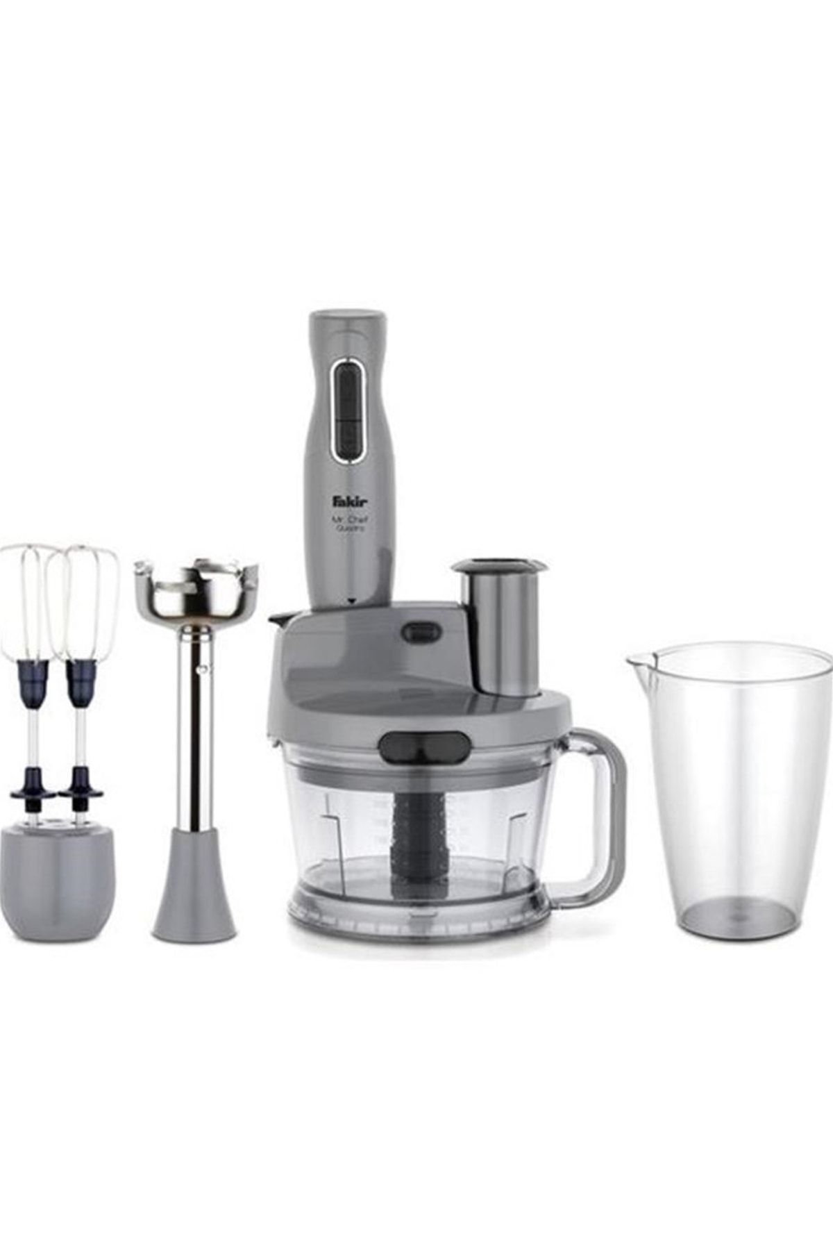 Fakir Mutfak Robotu Seti Çok Amaçlı Blender Set Gri