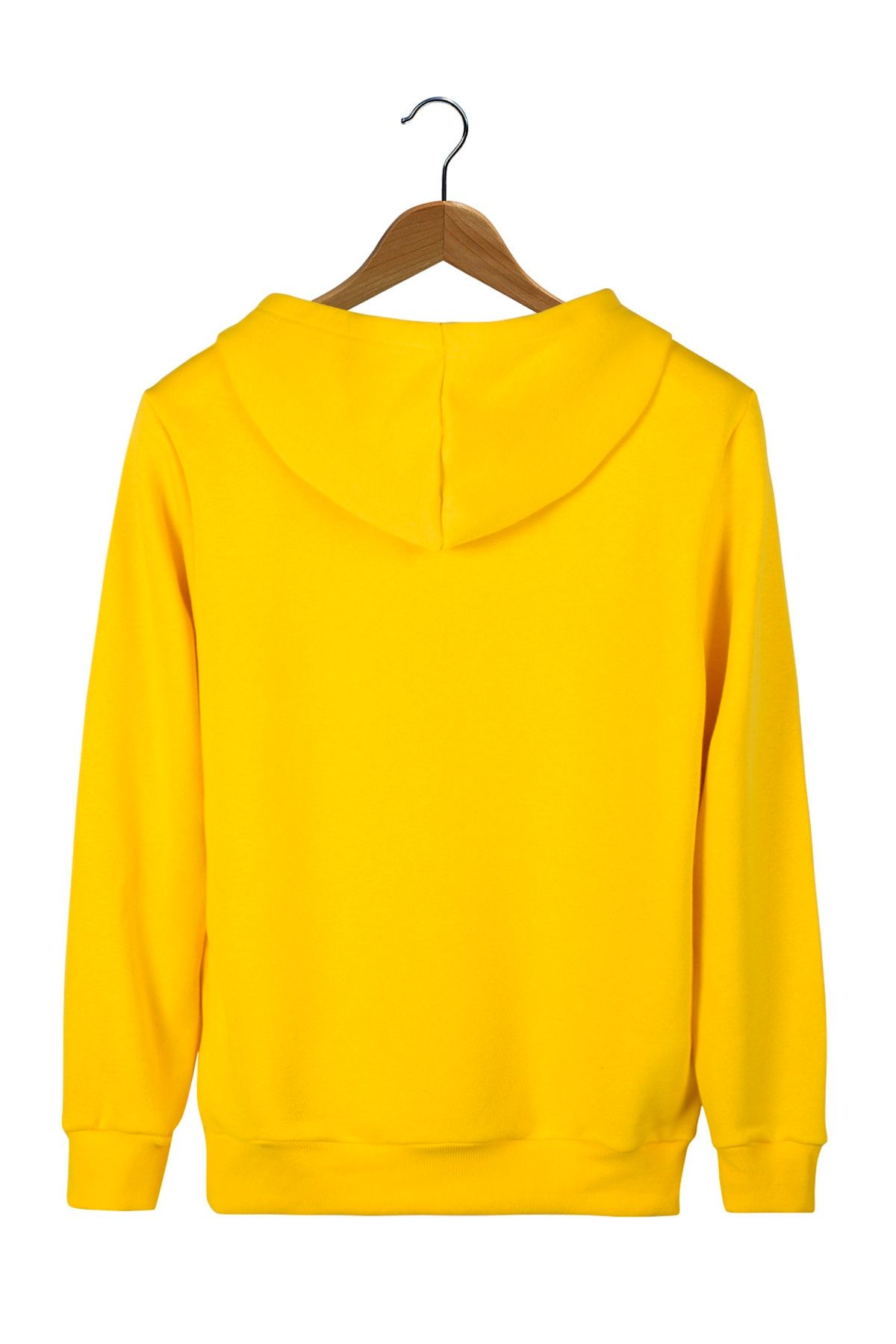 Thick yellow hoodie 2025