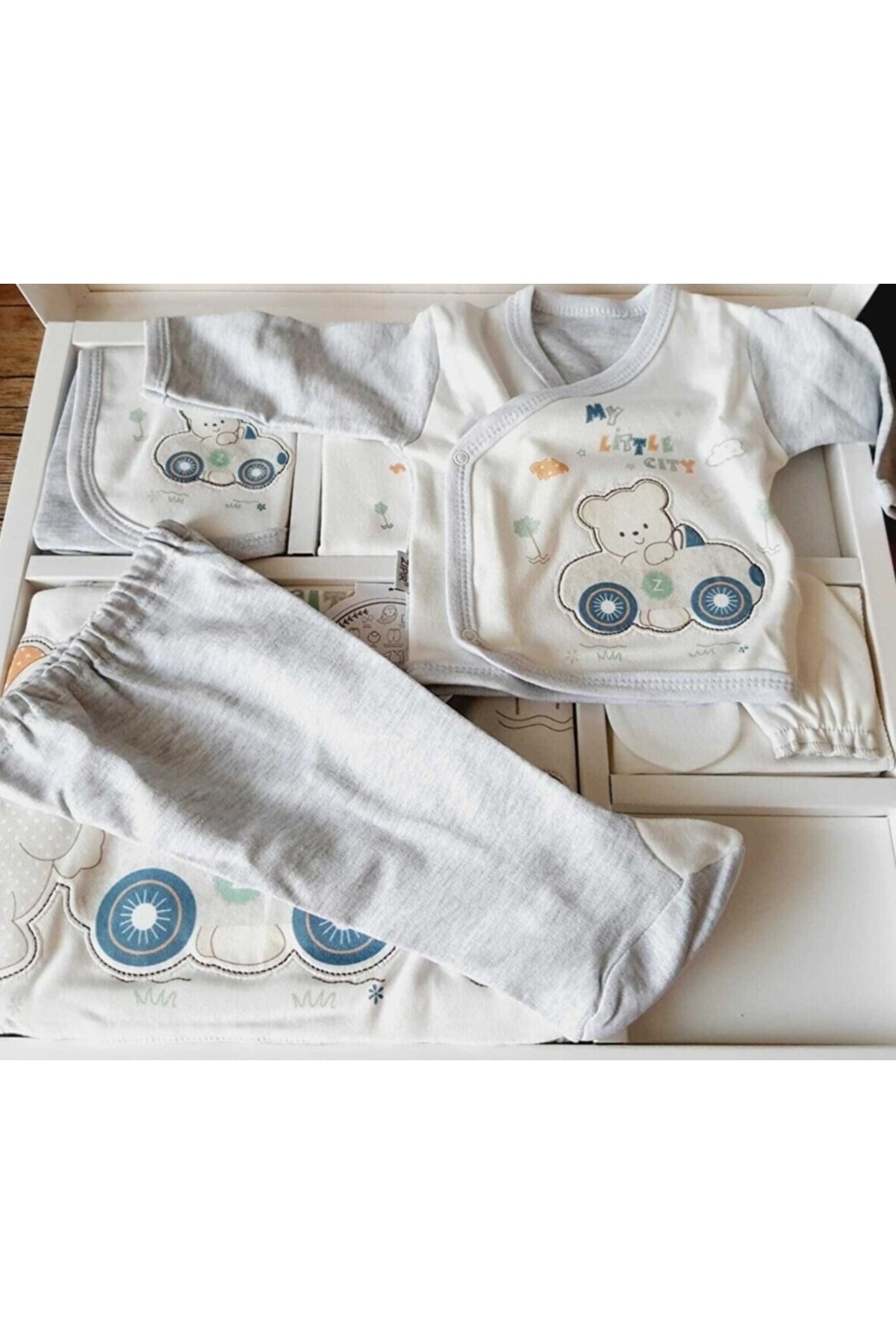 Sahra 8 Parça Bebek Çantası Ve Doğum Seti fotoğrafı 2 (önizleme)