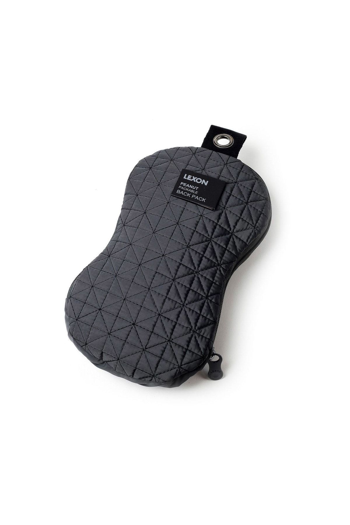 Lexon-Peanut Backpack Metallic Gray 2