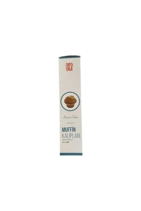 Muffin Kek Kalıbı Beyaz (50X35) - 200'lü KALIP-01