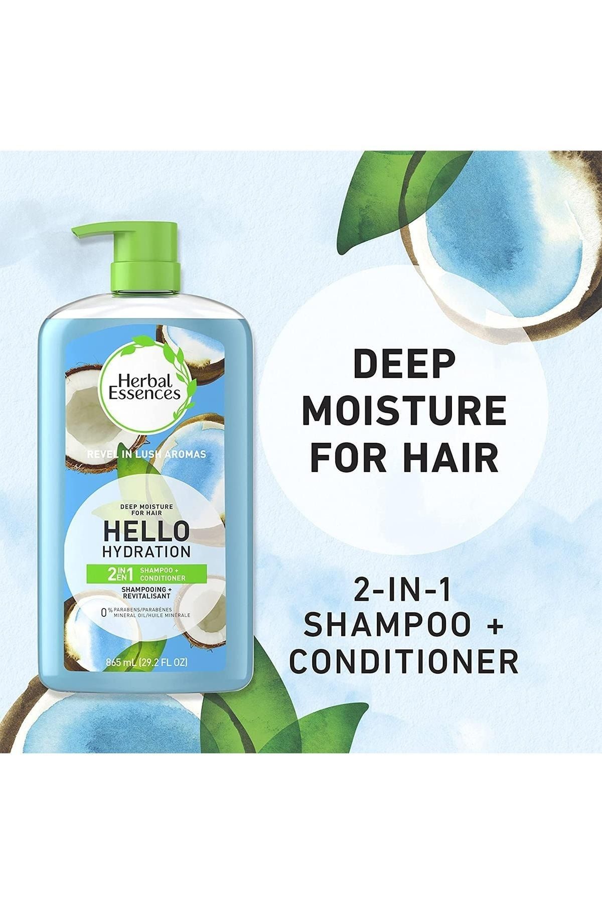 Herbal Essences Hello Hydration 2in1 Nemlendirici ampuan 865ml