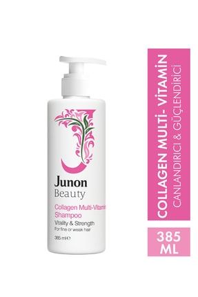 Junon Besleyici Collagen Multivitamin Canlandırıcı ve Güçlendirici Şampuan SC001