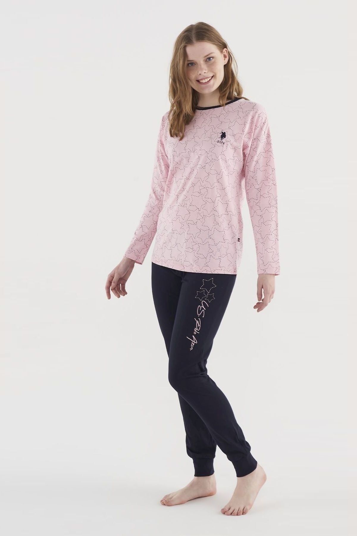 Pink deals polo pajamas
