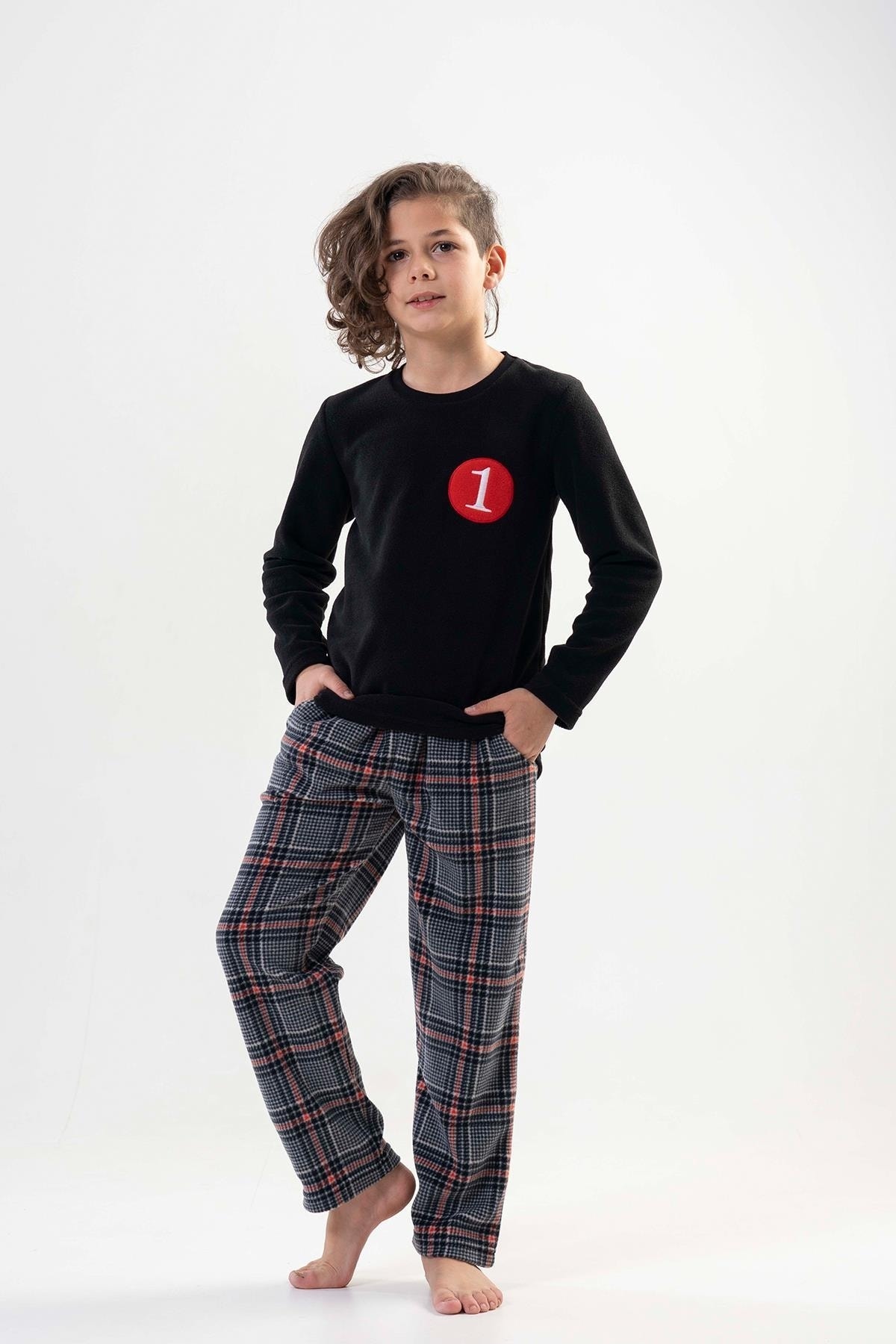 وینتا ست لباس خواب پسرانه مشکی 201051-0217