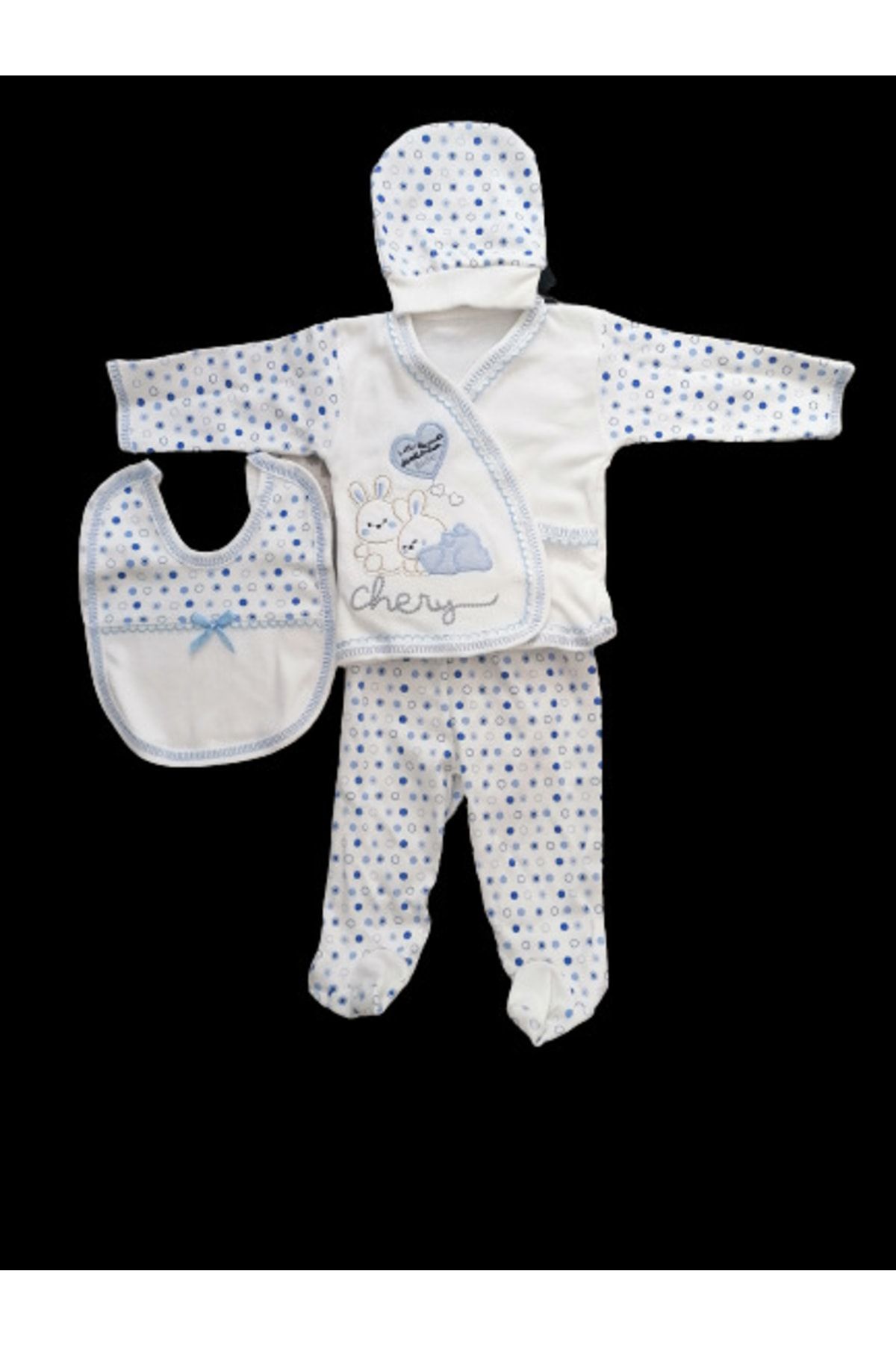 AYMA HOME-Rabbit Patterned 5-Piece Hospital Exit 1