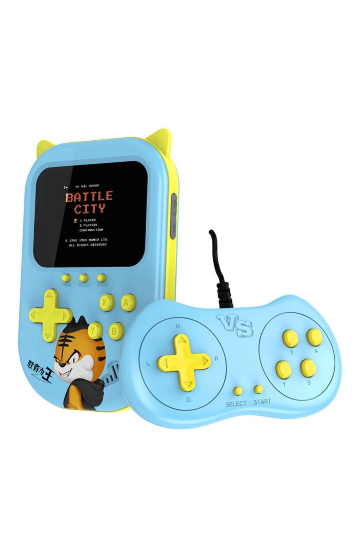 Teknomila 3.5 Inç Ekran 2 Oyuncu Taşınabilir Retro Nostaljik Gameboy & Gamebox Oyun Konsolu 500 oyunlu A11