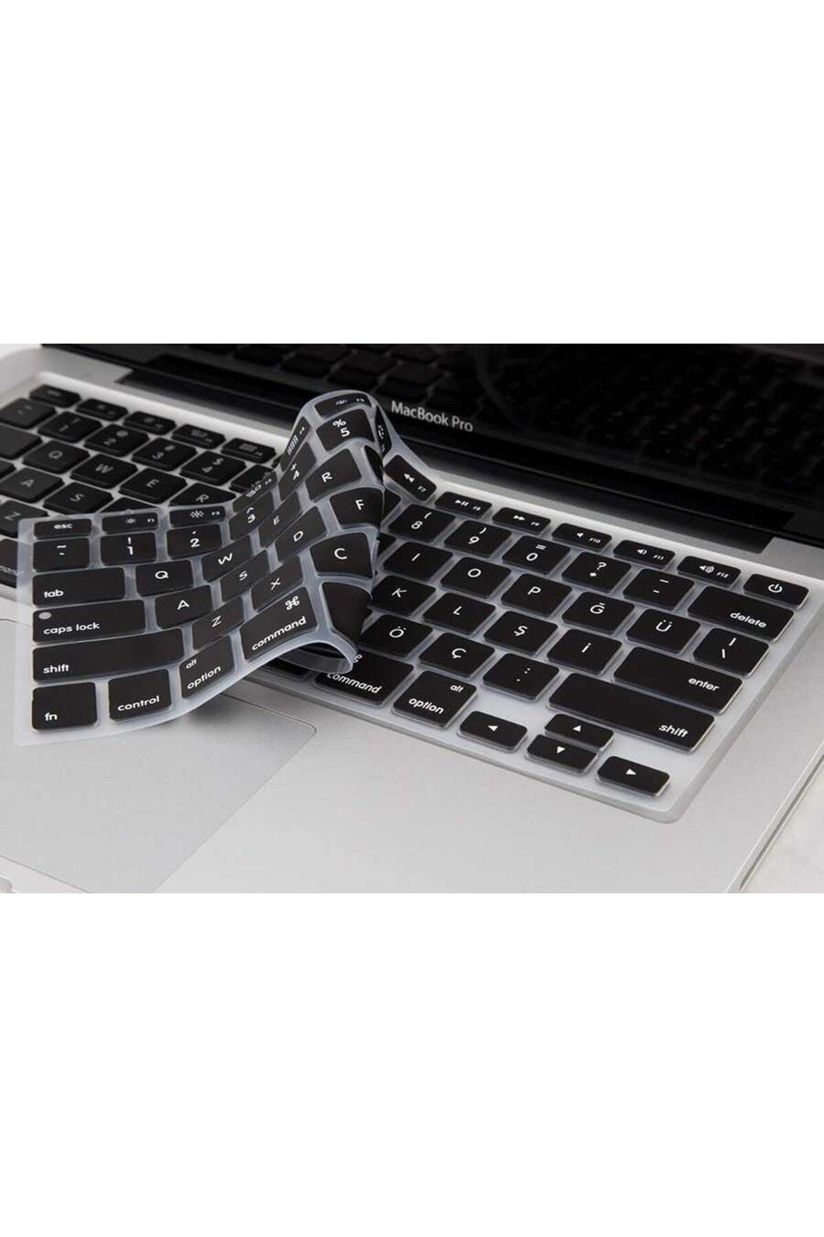 Macbook 12' Retina A1534 Klavye Koruyucu Türkçe Q Klavye Silikon Ped Macpad 2