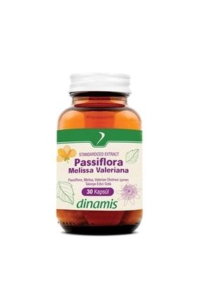 Passiflora Melissa Valeriana 30 Kapsül DİNAMİS3