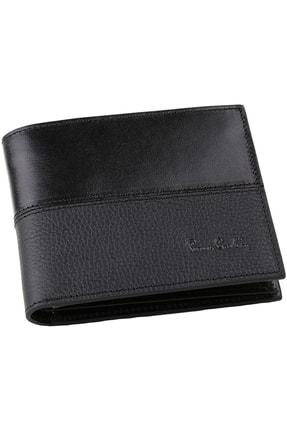 Pierre Cardin Erkek Siyah Flother - Analin Cüzdan 22065S KRVT8690002222199
