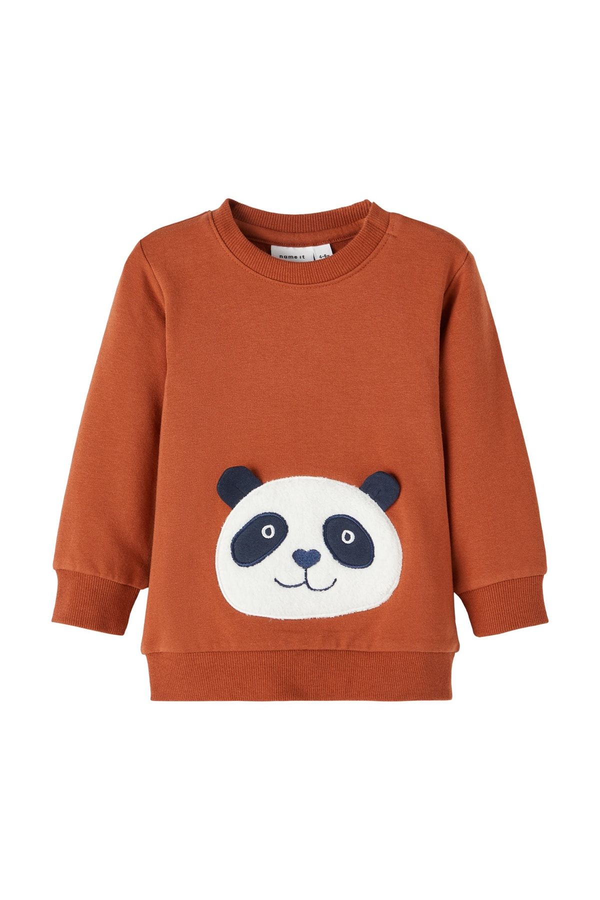 name ıt Sweatshirt Braun Regular Fit Fast ausverkauft