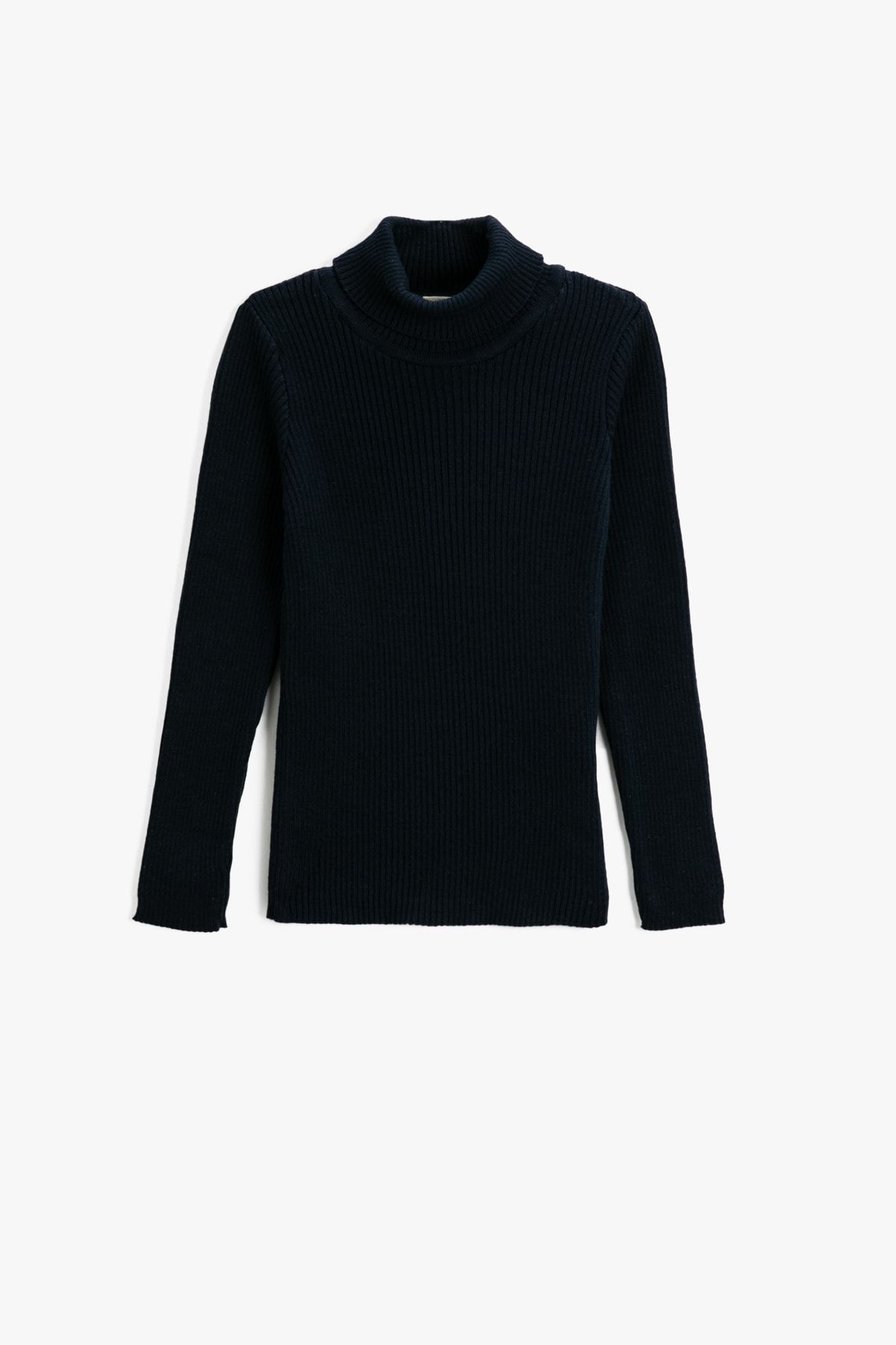 Koton Pullover Dunkelblau Relaxed Fit