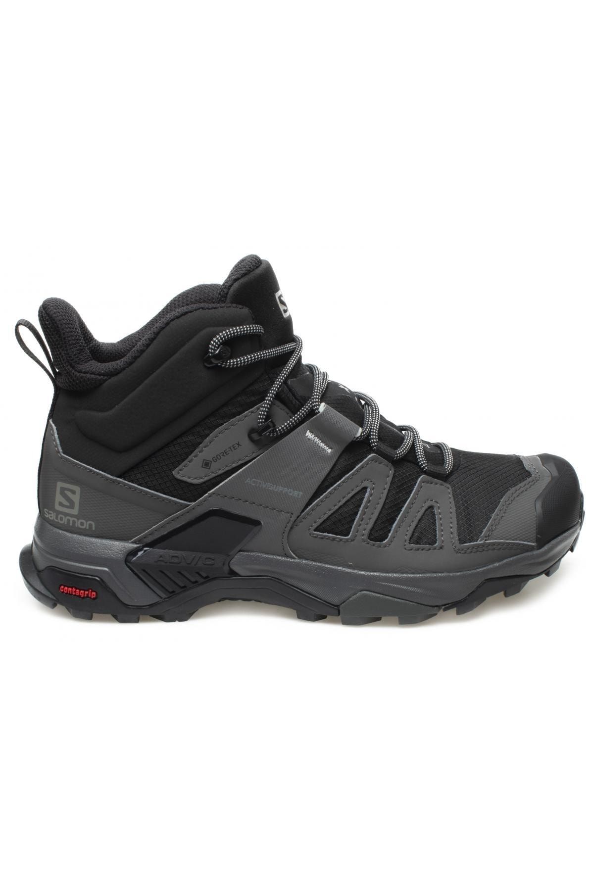 کفش مردانه مشکی 412941 M X Ultra 4 Mid Gtx Salomon