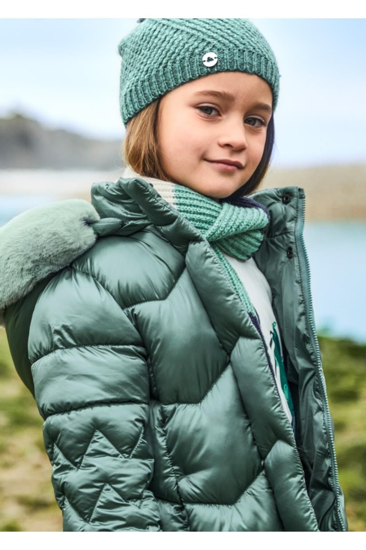 Teal girls winter coat store