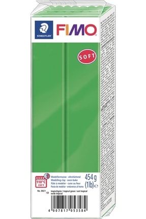8021-53 Modelleme Kili Fımo® Soft 454 gr Tropikal Yeşil